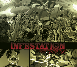 Illustration for article titled An exclusive look at Transformers: Infestation, IDW's robots vs. zombies miniseries